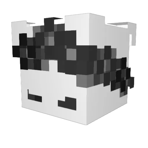 draco0oo Minecraft avatar head, 3D render