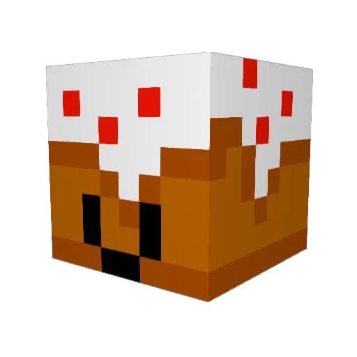draconic89 Minecraft avatar head, 3D render