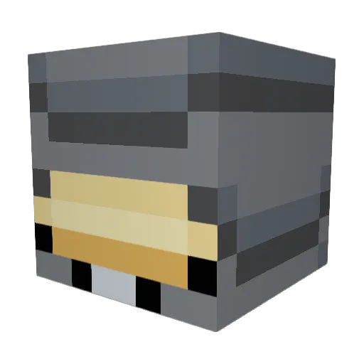 draconothos Minecraft avatar head, 3D render