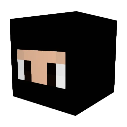 draecohh Minecraft avatar head, 3D render