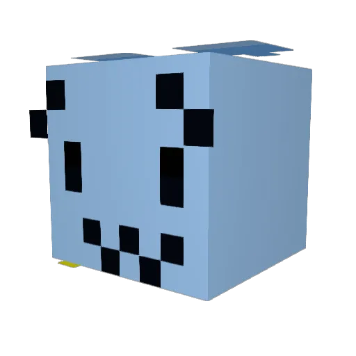dragath31 Minecraft avatar head, 3D render