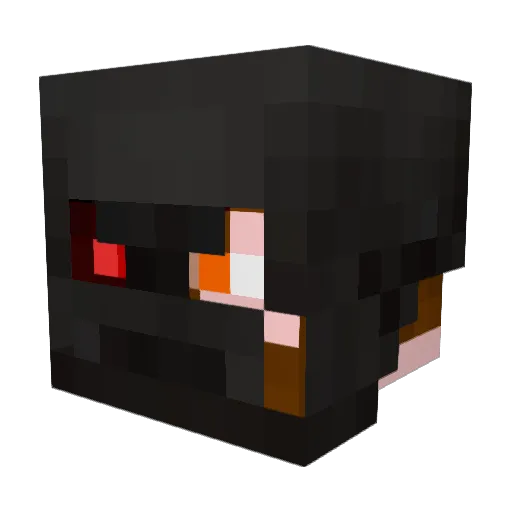 dragau006 Minecraft avatar head, 3D render