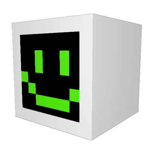 drager88 Minecraft avatar head, 3D render