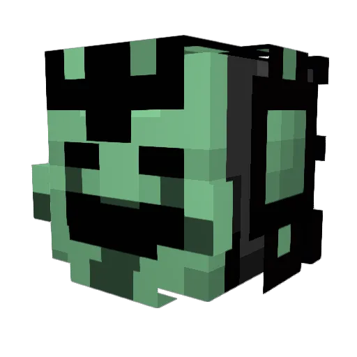draghostar Minecraft avatar head, 3D render