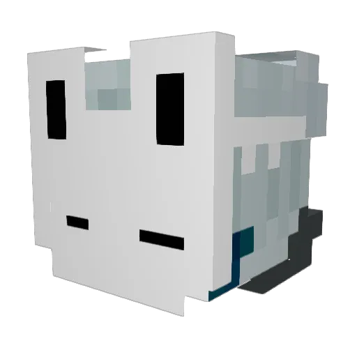dragon01yp Minecraft avatar head, 3D render
