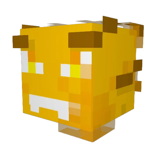 dragon4983 Minecraft avatar head, 3D render
