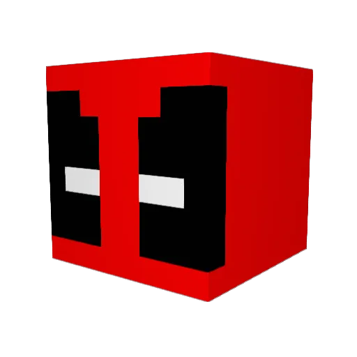 dragon4king Minecraft avatar head, 3D render