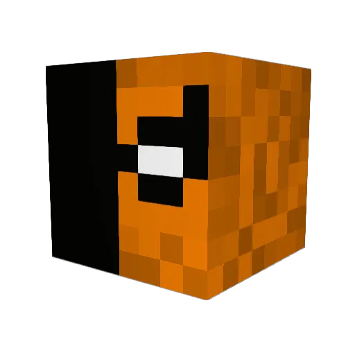 dragon57077 Minecraft avatar head, 3D render