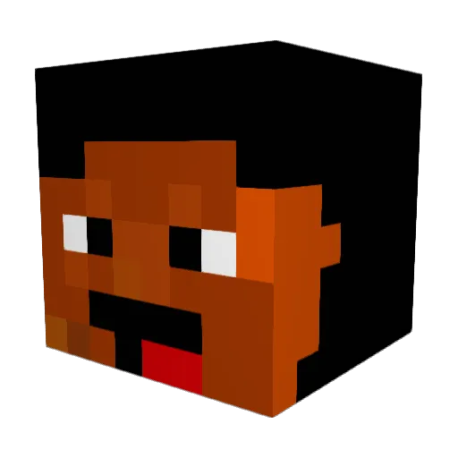 dragon_fire45673 Minecraft avatar head, 3D render