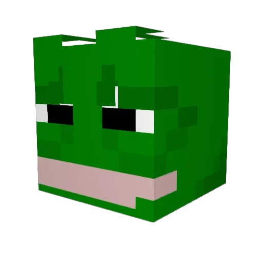 dragon_killerr Minecraft avatar head, 3D render