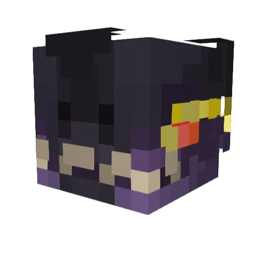 dragon_of_time Minecraft avatar head, 3D render