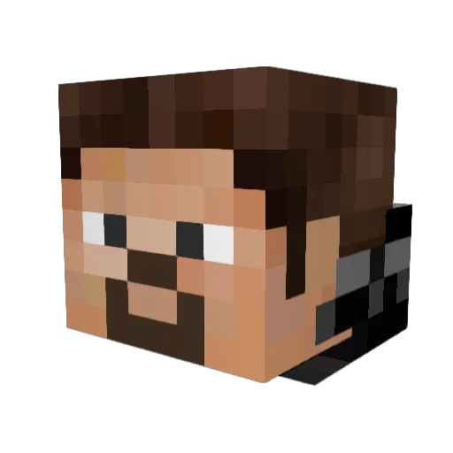 dragon_slayer234 Minecraft avatar head, 3D render