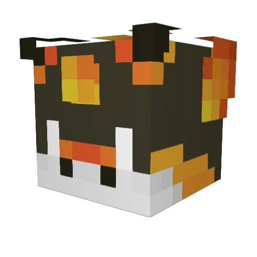dragonairtamer Minecraft avatar head, 3D render