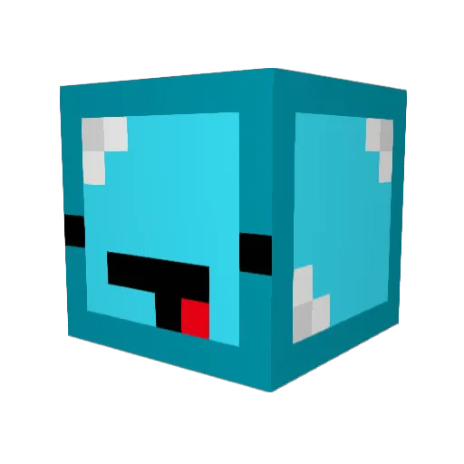 dragonbaseball25 Minecraft avatar head, 3D render