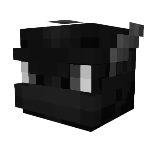 dragonfar23 Minecraft avatar head, 3D render