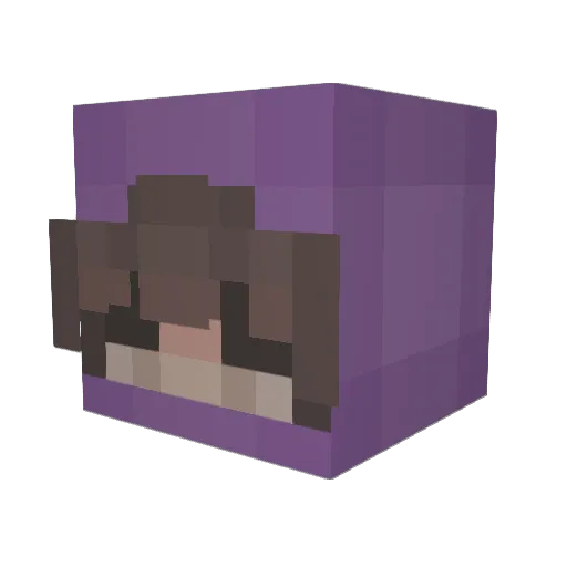 dragongod475782 Minecraft avatar head, 3D render