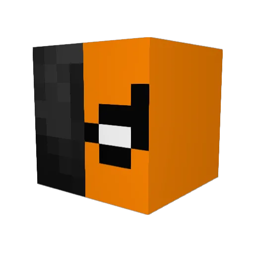 dragonhunter343 Minecraft avatar head, 3D render
