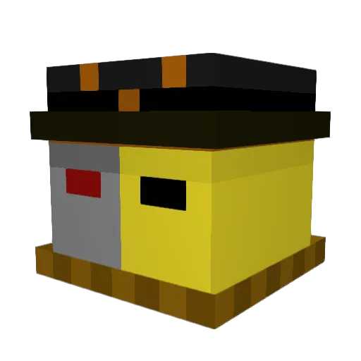 dragonkraft9009 Minecraft avatar head, 3D render