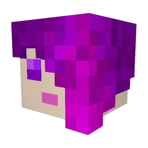 dragonlordprobs Minecraft avatar head, 3D render