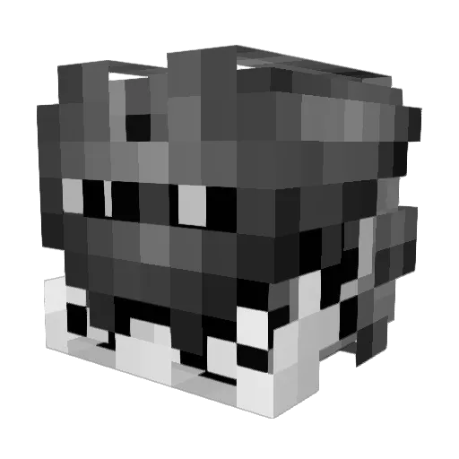 dragonraptorkill Minecraft avatar head, 3D render