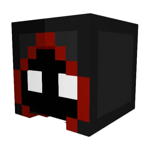 dragons0744 Minecraft avatar head, 3D render