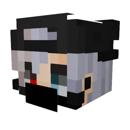 dragonslayer432 Minecraft avatar head, 3D render