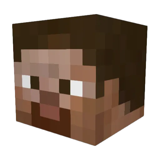 dragonslayer5924 Minecraft avatar head, 3D render