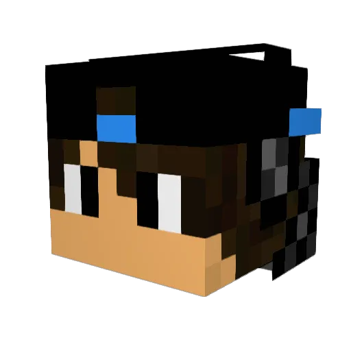 dragonslayer9267 Minecraft avatar head, 3D render