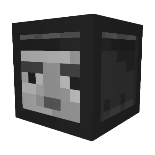 dragonspain Minecraft avatar head, 3D render
