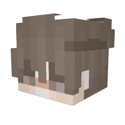 dragonsphinx Minecraft avatar head, 3D render