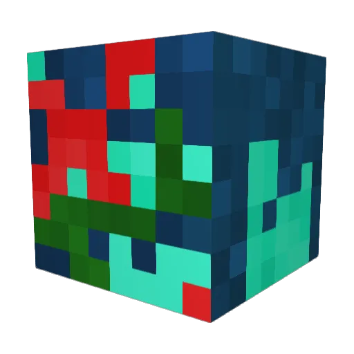 dragonxreal3300 Minecraft avatar head, 3D render