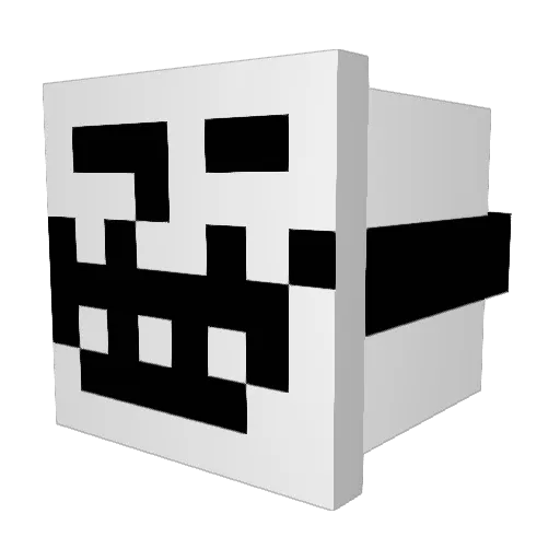 dragonxx1301 Minecraft avatar head, 3D render