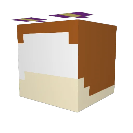 dragoons44752 Minecraft avatar head, 3D render