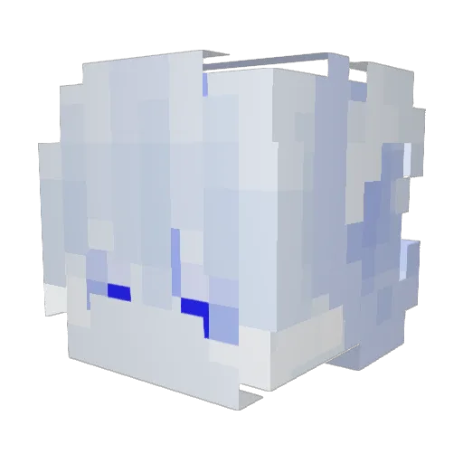 dragstane Minecraft avatar head, 3D render