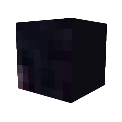 drainstars Minecraft avatar head, 3D render