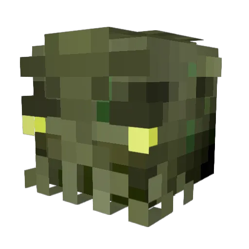drakdy Minecraft avatar head, 3D render