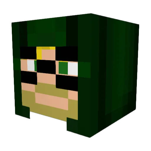 drake49091 Minecraft avatar head, 3D render