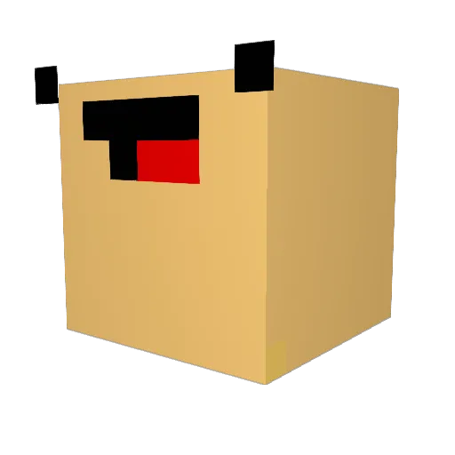 drakealambert Minecraft avatar head, 3D render
