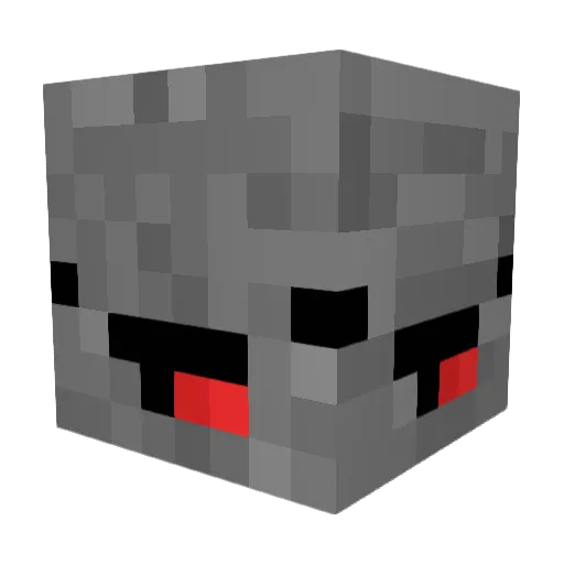 drakinbolt Minecraft avatar head, 3D render