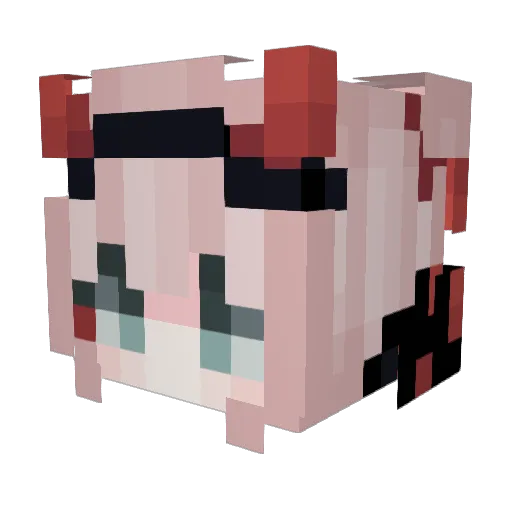 drakosha4563 Minecraft avatar head, 3D render