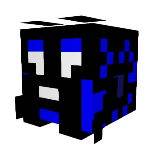 drakotyrant Minecraft avatar head, 3D render