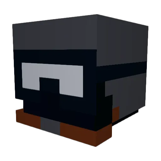 dramirez Minecraft avatar head, 3D render