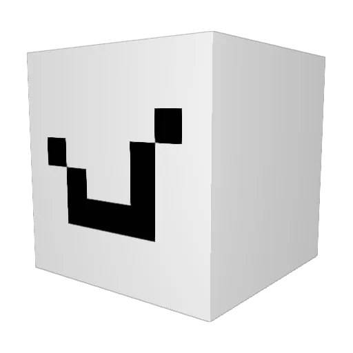 drdaikon Minecraft avatar head, 3D render