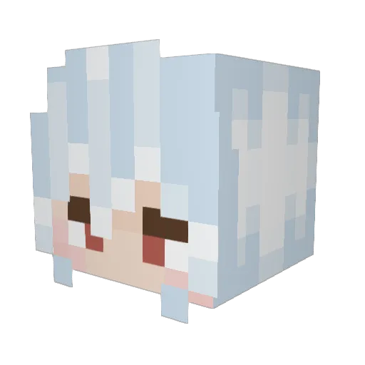 drdapperdan Minecraft avatar head, 3D render