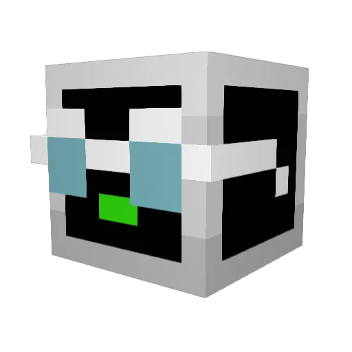 drdrastix Minecraft avatar head, 3D render