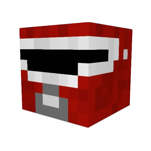 dre_Lion Minecraft avatar head, 3D render