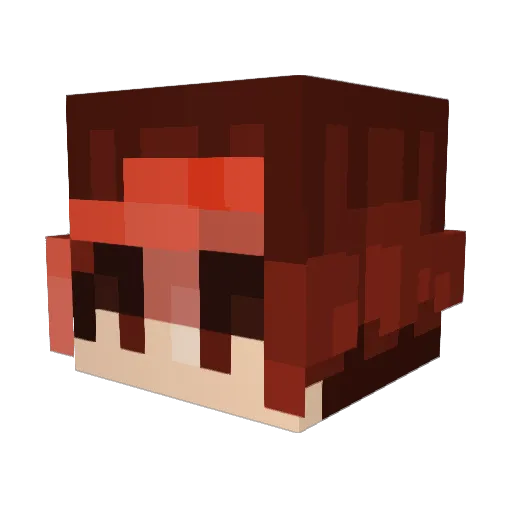 dreadburner94 Minecraft avatar head, 3D render