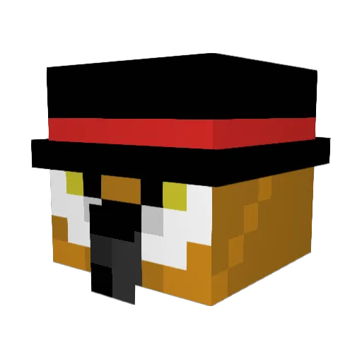 dreadrek85 Minecraft avatar head, 3D render