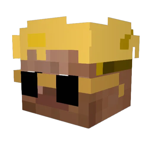 dream18743576 Minecraft avatar head, 3D render