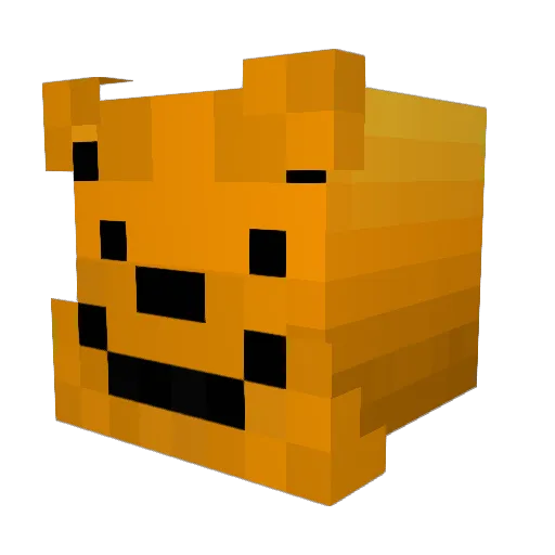 dream9 Minecraft avatar head, 3D render